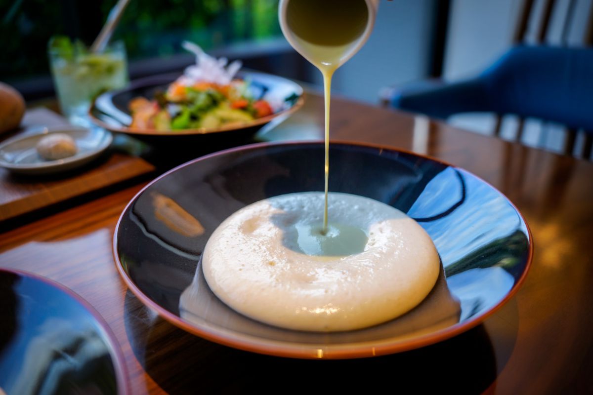 「アスパラガススープ」