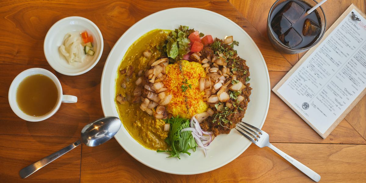 カフェ気分で楽しむスパイスカレー中崎町「コバチ咖喱」【大阪ごはんカフェ#10】