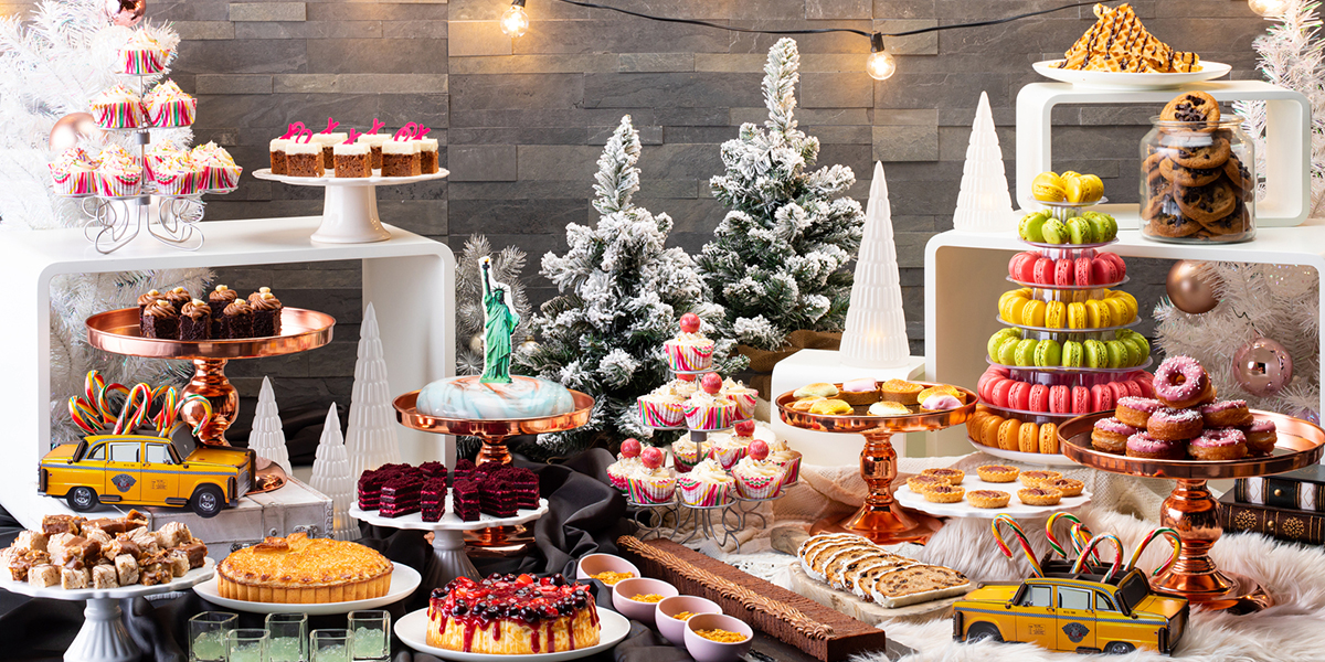 気分はニューヨークで食べ歩き♪コンラッド大阪の「アトモス・ダイニング」でアメリカンスイーツビュッフェがスタート