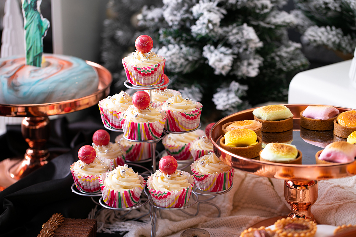 気分はニューヨークで食べ歩き♪コンラッド大阪の「アトモス・ダイニング」でアメリカンスイーツビュッフェがスタート