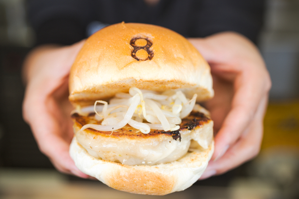 餃子バーガー850円