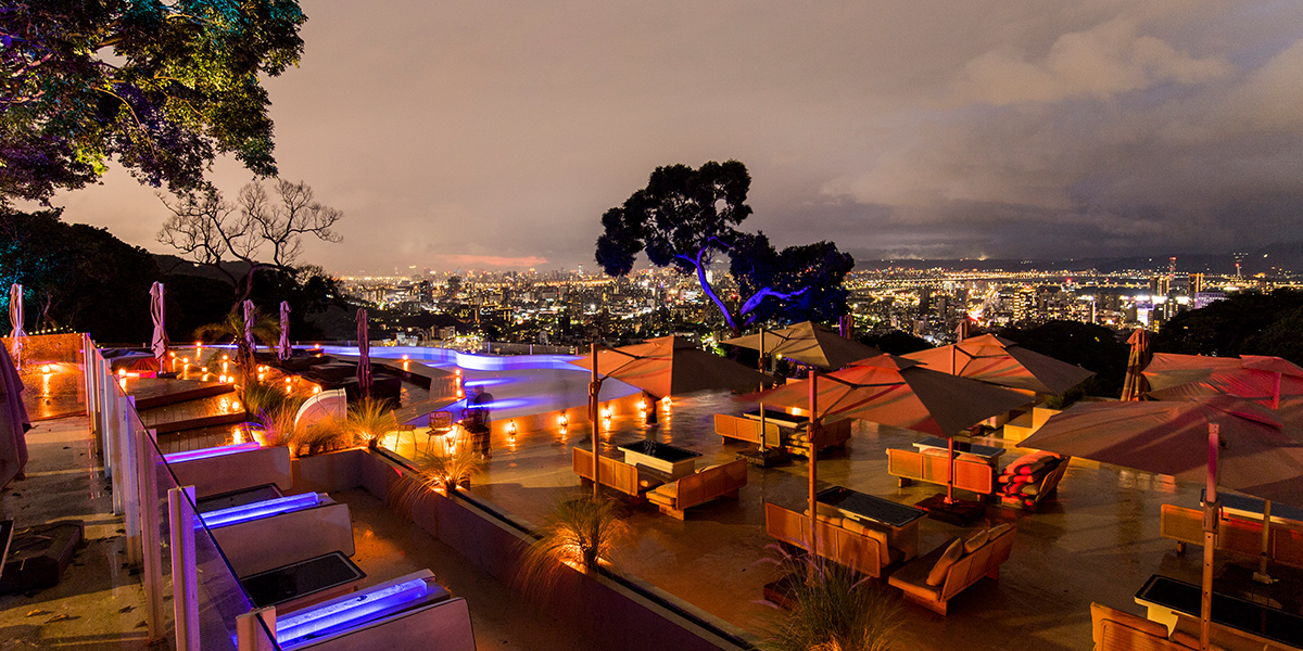 【台湾現地レポ】台北市街の夜景を一望！絶景の展望レストランバー「Wonder.land仙境」