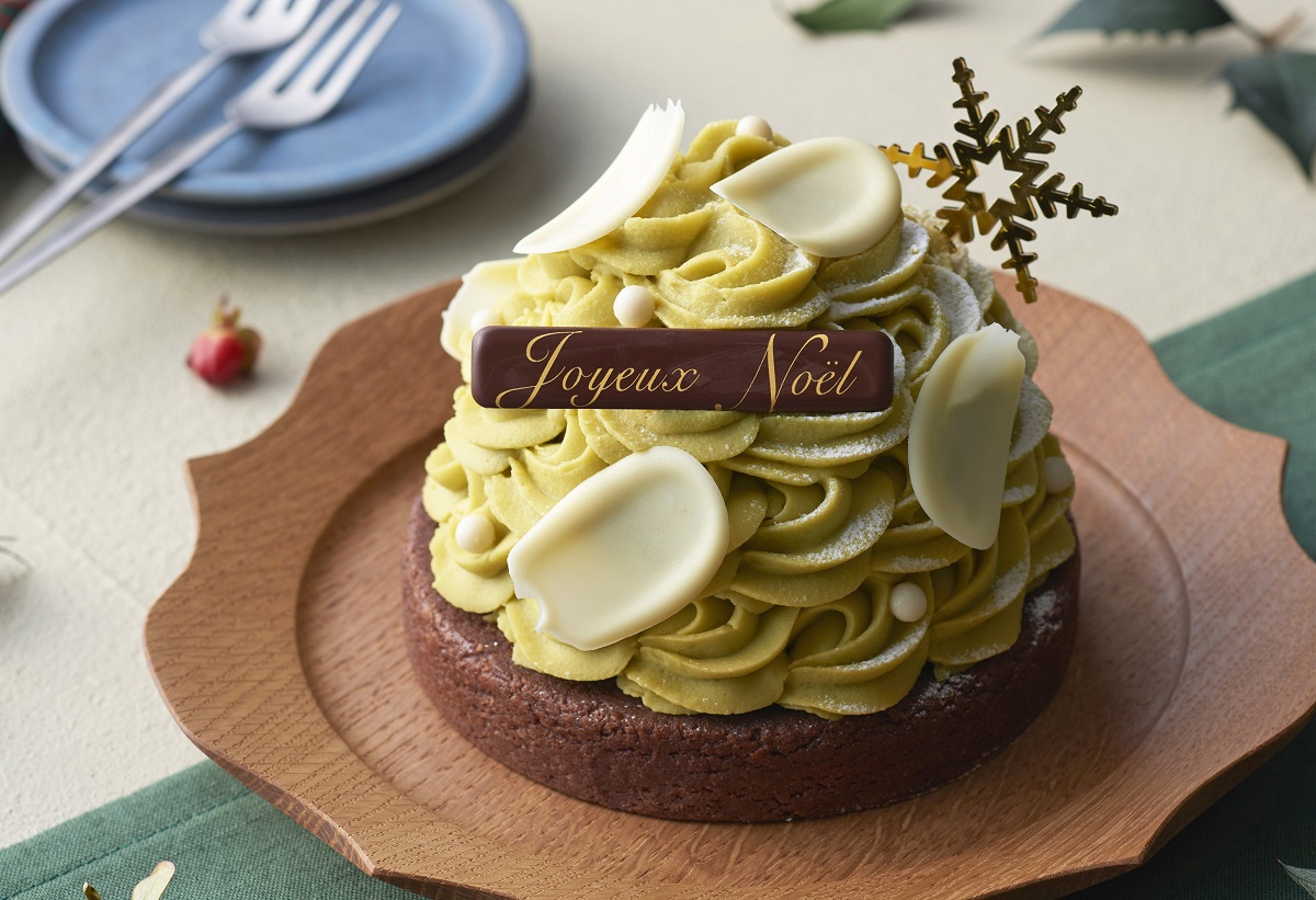 「もみの雪-ピスタチオ・ショコラ・ラムレザン-」12cm 5400円