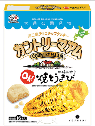 カントリーマウム oh! 焼とうきび　16枚入864円