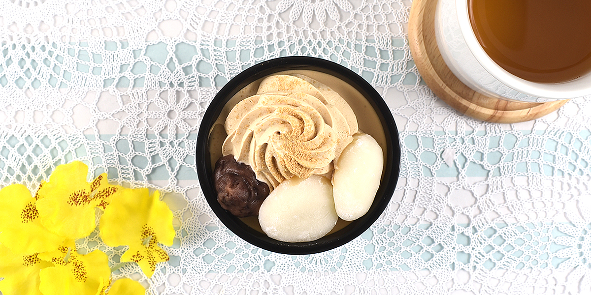 ファミリーマート、あんこと黒みつのパフェ