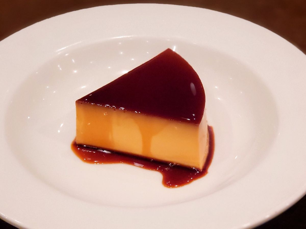 和三盆焼きプリン 770円