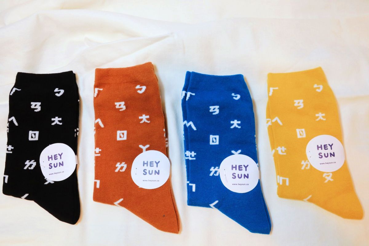 「HEY SUN（ヘイ サン）」のソックス1足NT$200