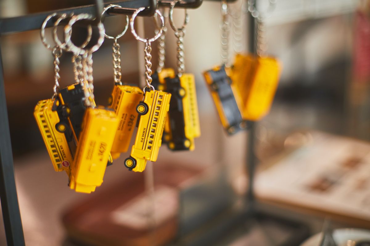 会員パスになるメンバーズスクールバス（キーホルダー） 850円