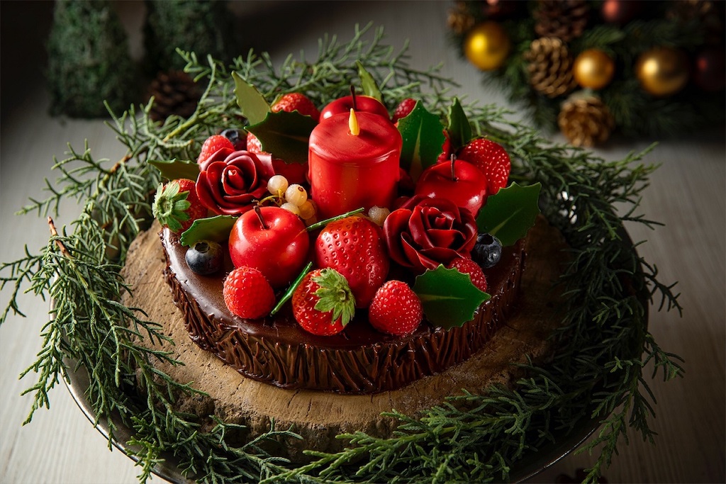 ヒルトン東京お台場「ブーケ・ド・ノエル」直径18cm 8200円　※50個限定