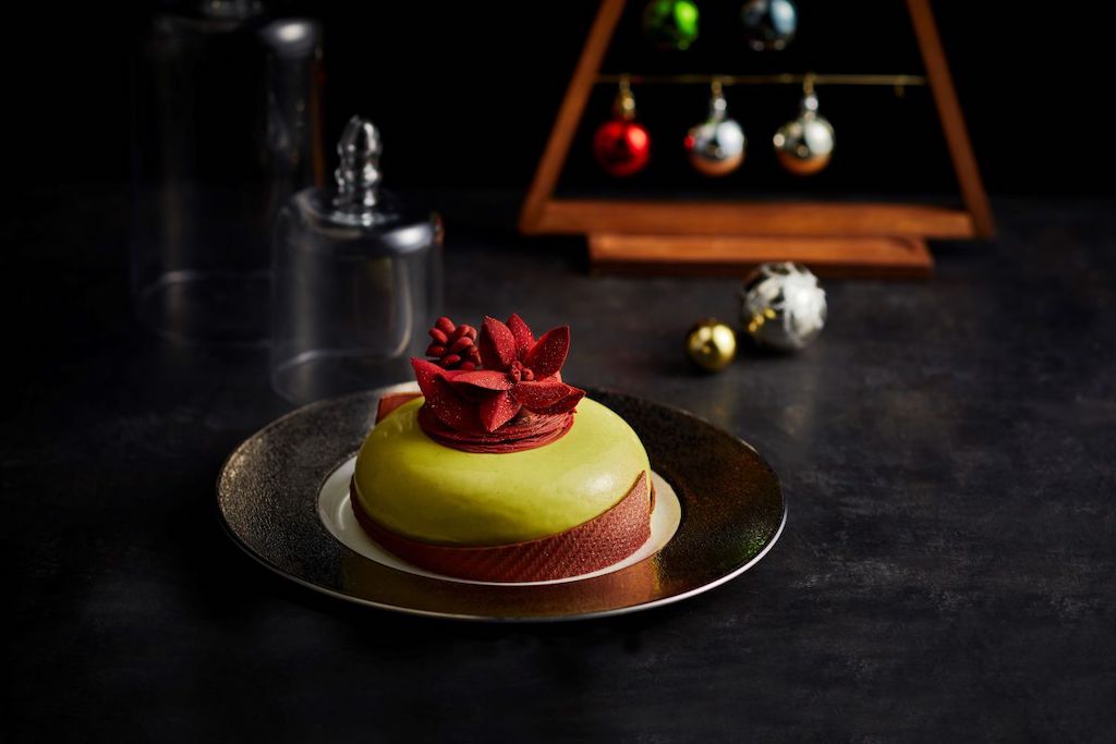 ホテル雅叙園東京「プラリネ・ピスターシュ〜Realism・写実美〜」直径15cm×高さ5cm 5000円