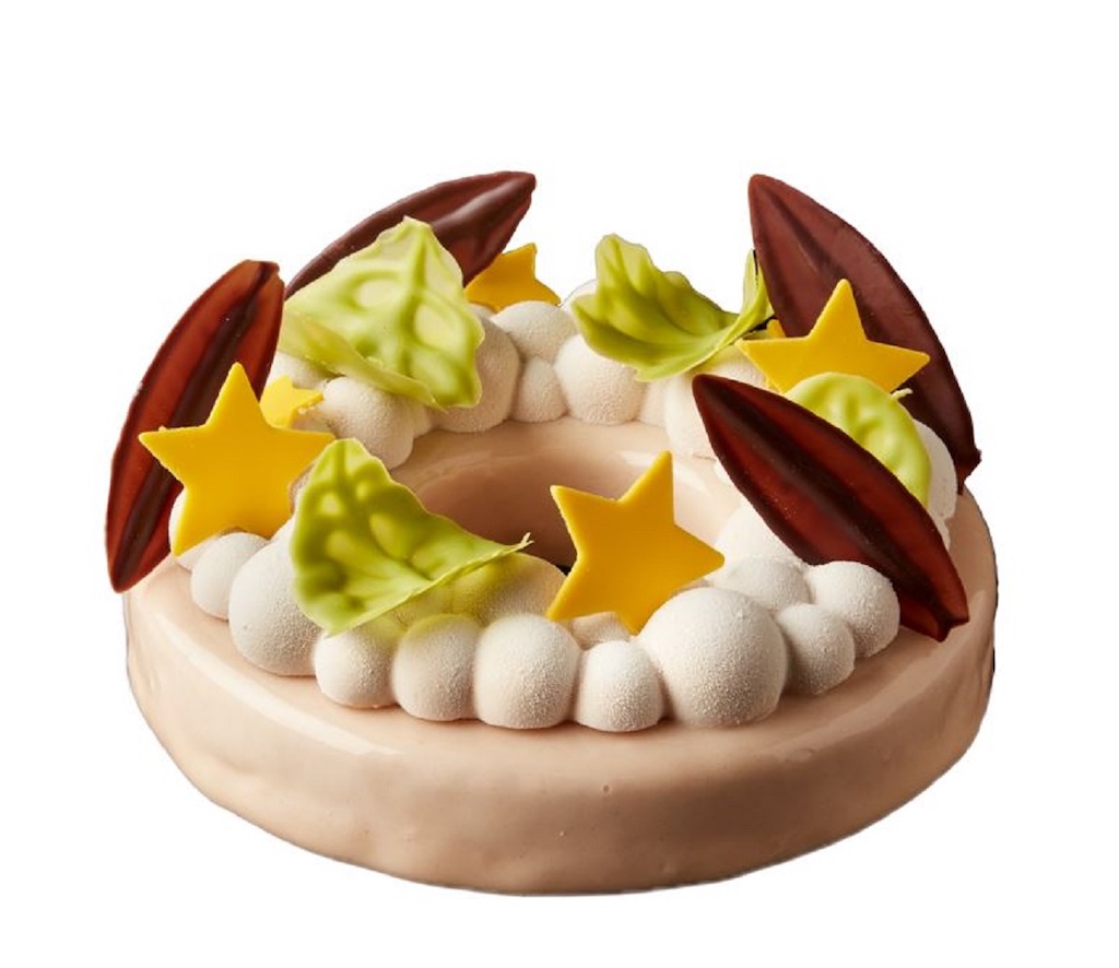 ザ・リッツ・カールトン東京「クリスマスリース」直径約17cmｘ高さ約3cm（ケーキ部分）7200円　