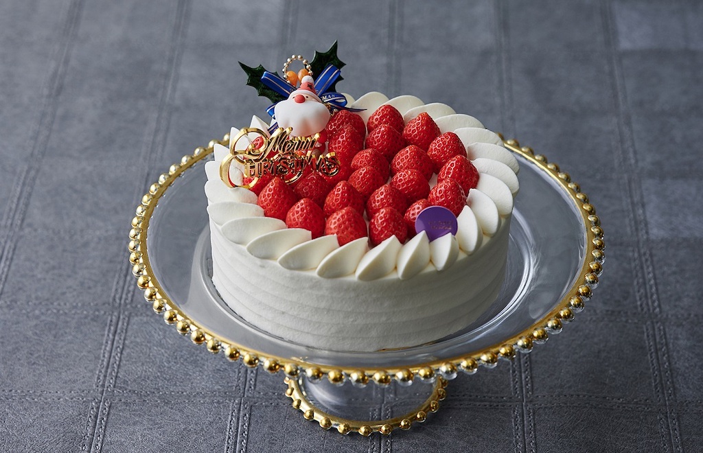 ホテル インターコンチネンタル 東京ベイ「クリスマスショートケーキ」直径18cm（6〜10名様用）　7776円、直径15cm（4〜8名様用） 5184円