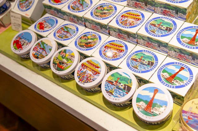 神戸風月堂元町本店神戸六景ミニゴーフル