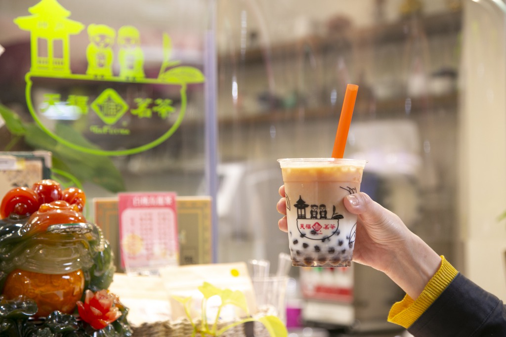 南京町_天福茗茶_タピオカ