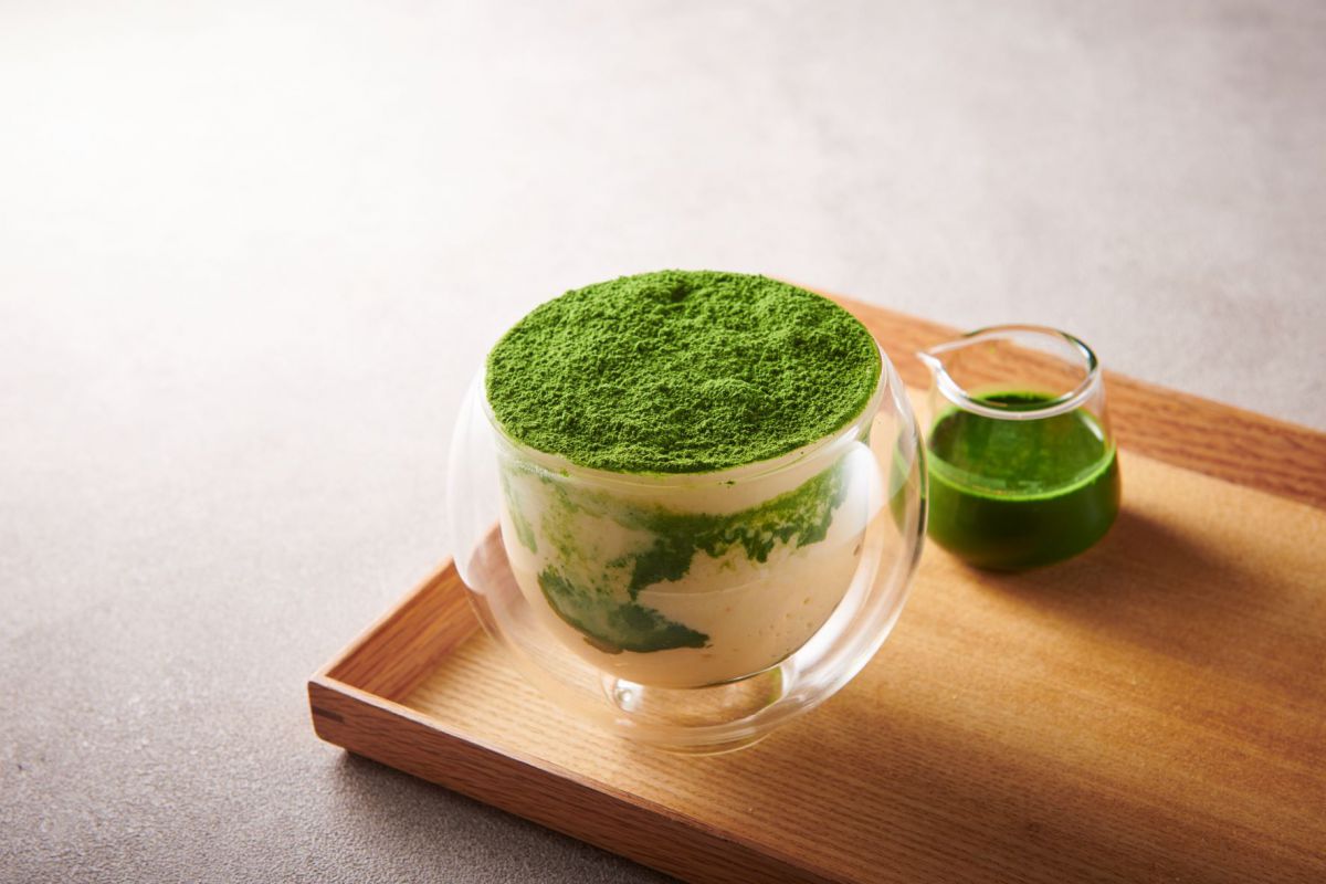 [MATCHAティラミス（コニャックソース添え）]550円