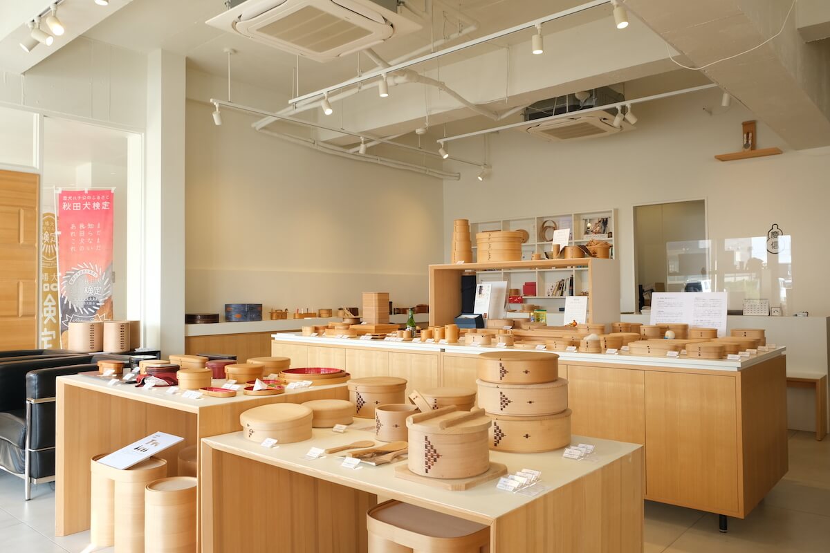 店内の販売スペース