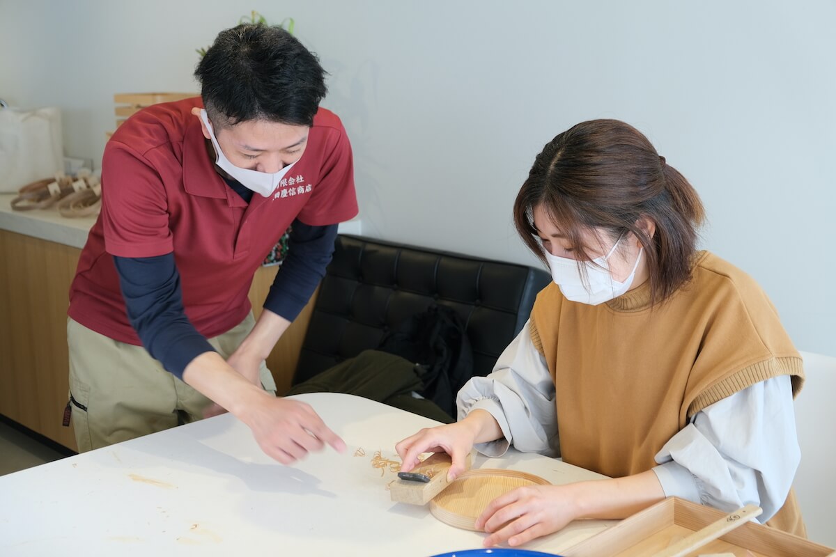 職人さんがフォローしてくれる