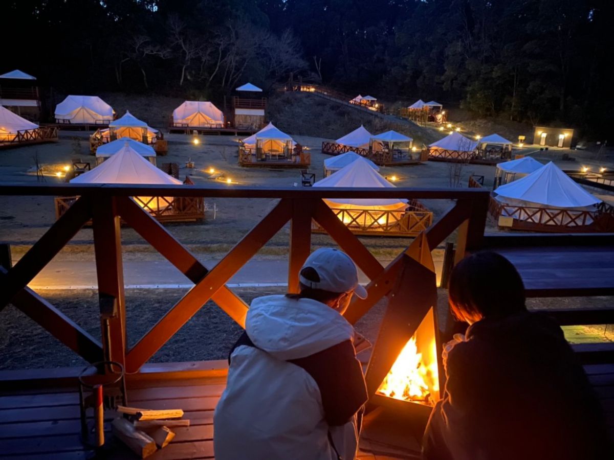 プライベートたき火