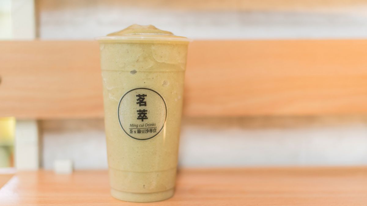 【台湾現地レポ】タピるはもう古い！？台湾女子は綠豆沙に夢中！「茗萃飲品」