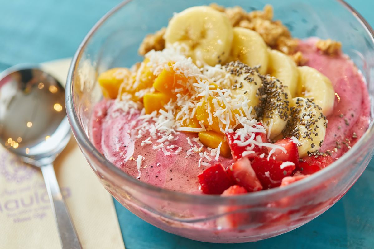 ピンクバナナボウル 1100円