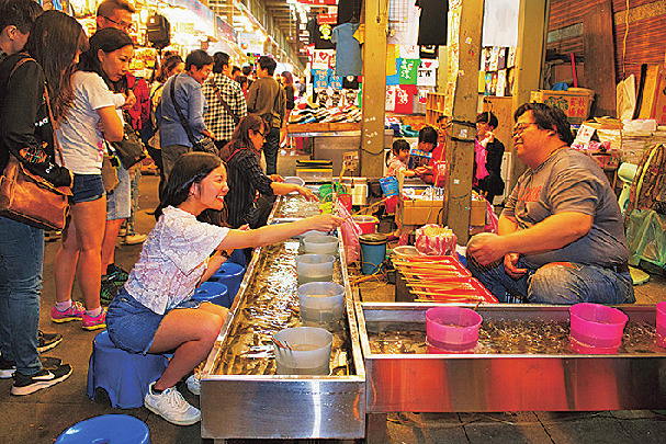 エビ釣り。7竿NT$100