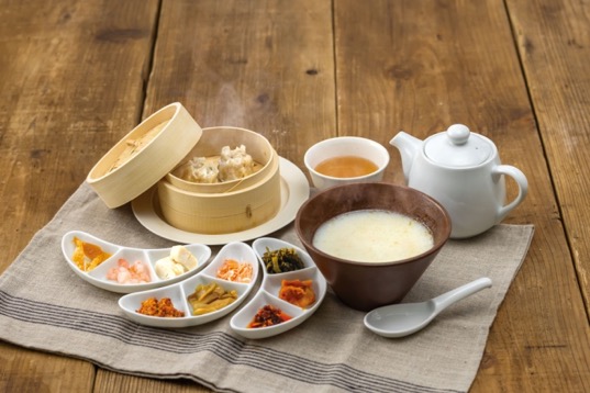 「朝粥定食」 539円