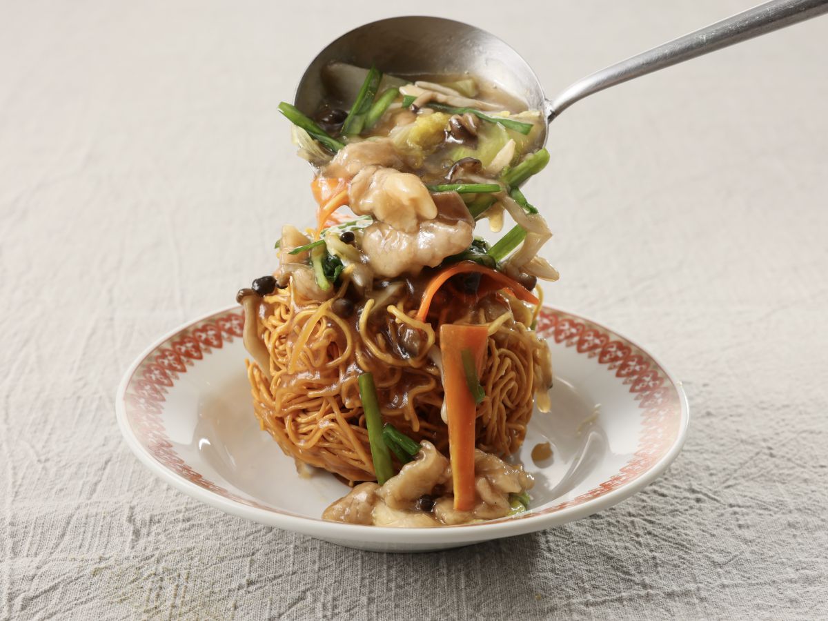 「点賛餡かけ中華そば（焼売2個付）」979円