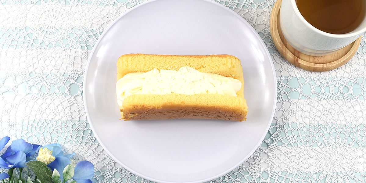 ローソン、 Uchi Café×Milk MILK台湾カステラ バナナ入り