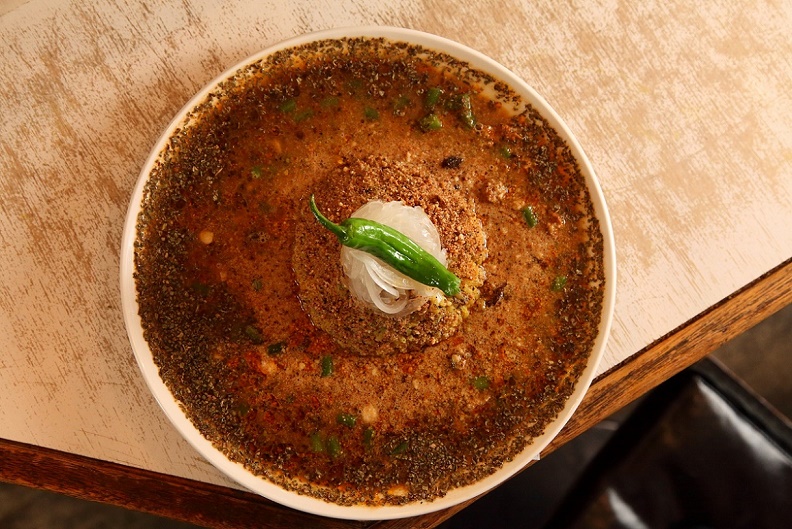 キーマカレー　900円（グレープフルーツジュース付き）