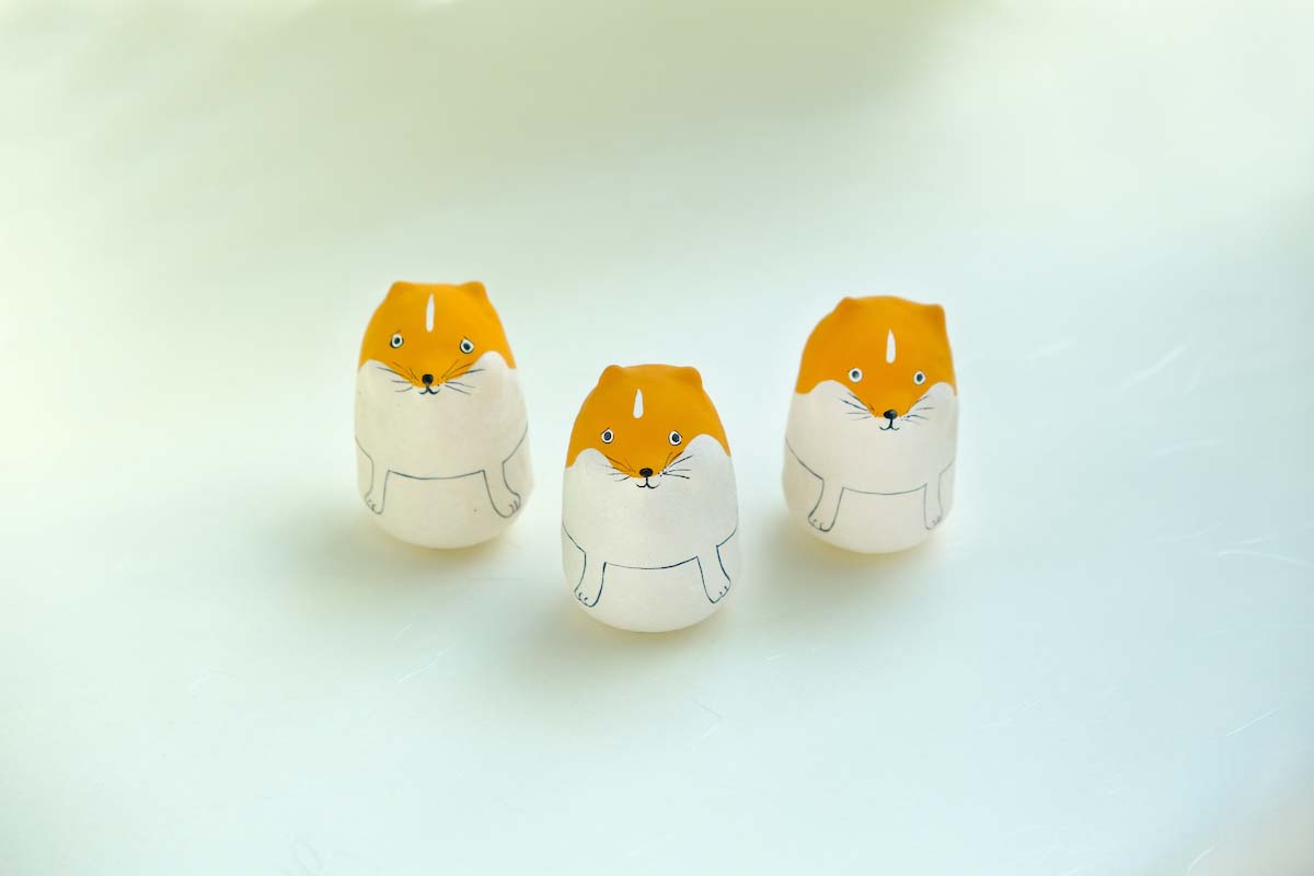 コシェルドゥの「起き上がり人形 柴犬」（1個 2200円）