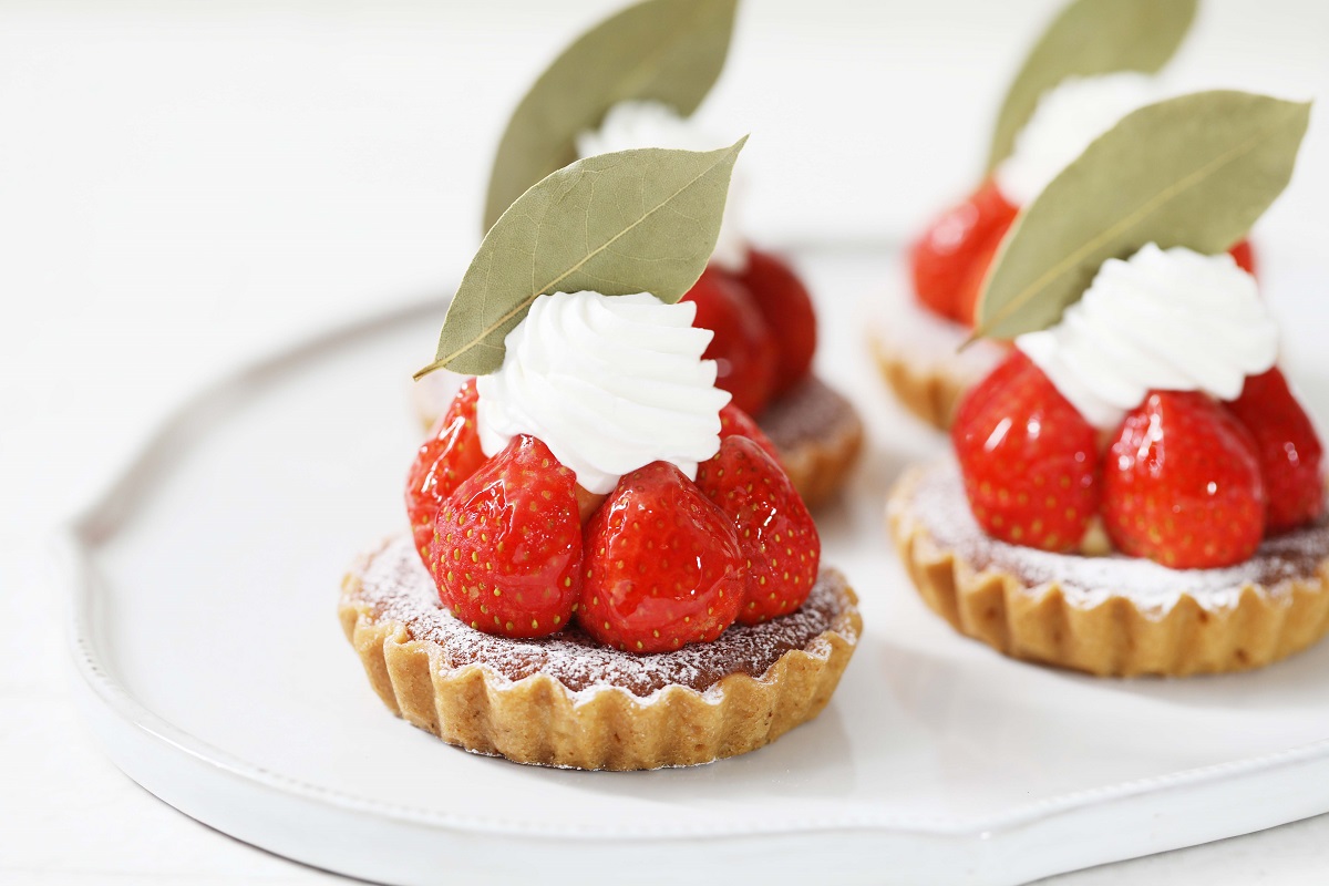 【PÂTISSERIE PINÉDE】「苺のタルト」650円