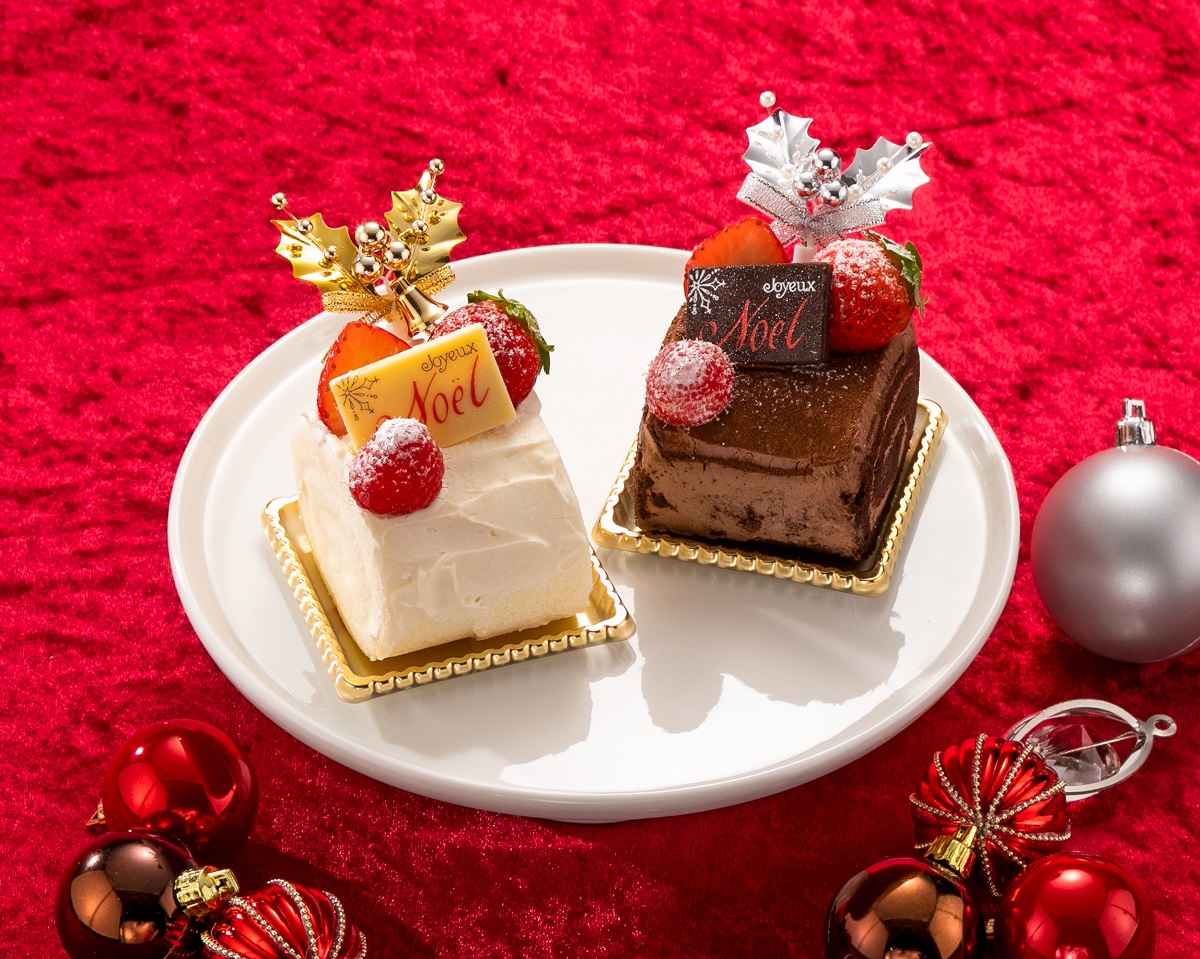 【ドルチェフェリーチェ／ケユカスイーツ】写真左より「プティ・ビッシュ」、「ショコラ・ビッシュ」各600円