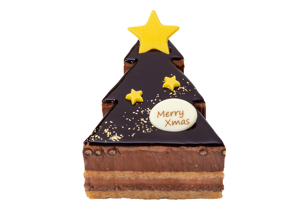 【BUTTER STATE's】「ショコラ・クリスマスツリー」幅8.5cm×長さ11cm 1620円