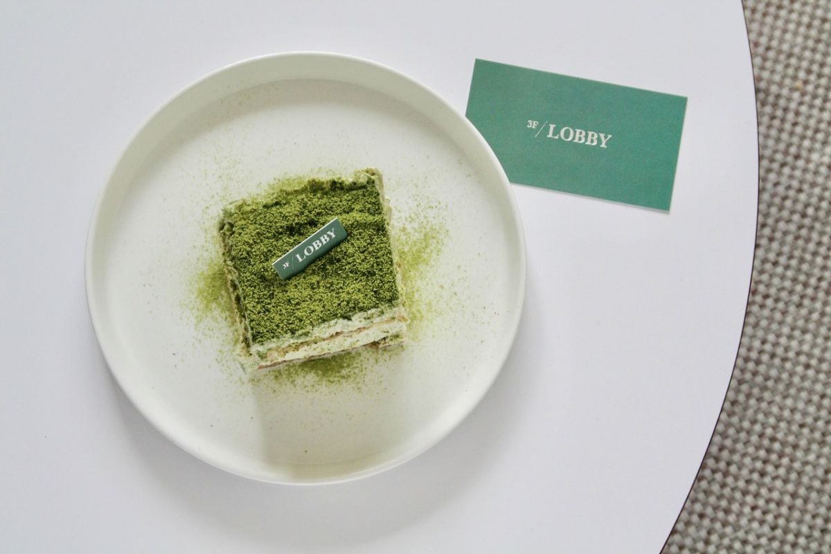 ヨモギテイストのティラミスクッは、7000ウォン。