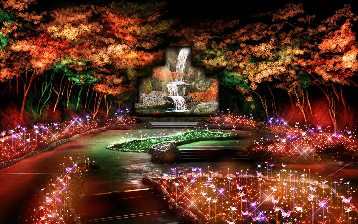 関西トップクラスの美しさ！「ネスタリゾート神戸」の大自然を埋め尽くすイルミに注目