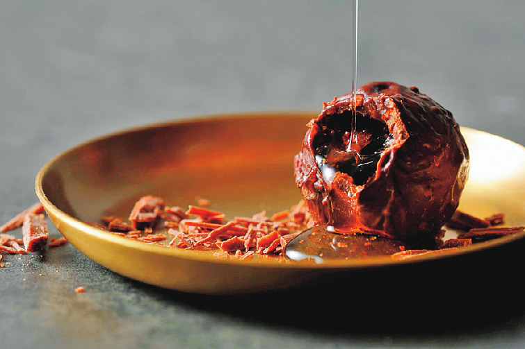 酒糖巧克力6個入りNT$340　※先方借り写真