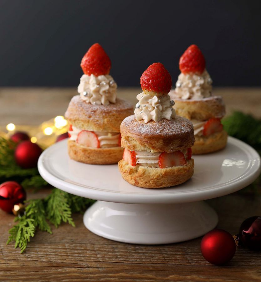 「ストロベリーキャンドルスコーン」500円