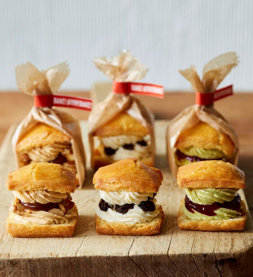 「ビスケットスコーンのバターサンド」280円