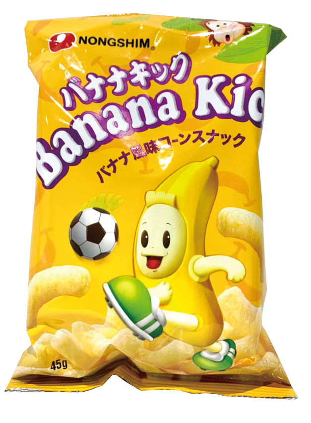 「バナナキック」75g 135円