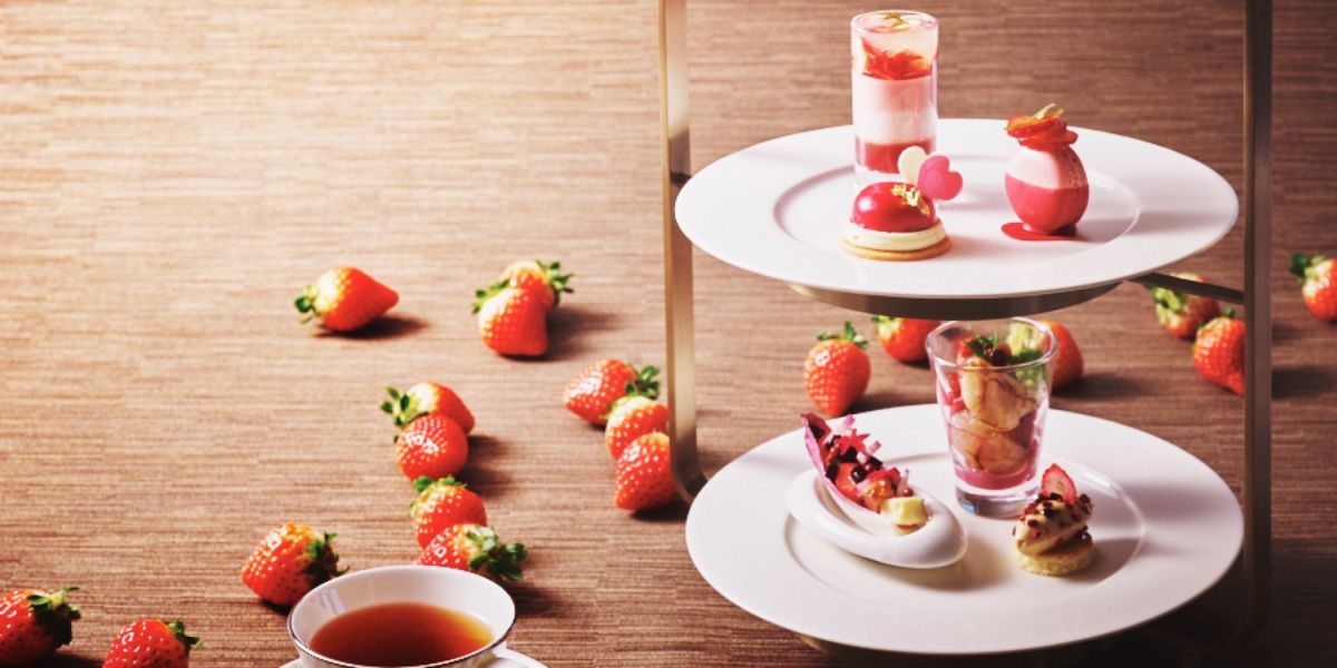 甘いティータイム「いちごLOVESショコラ♡アフタヌーンティー」を楽しもう！【ストリングスホテル東京インターコンチネンタル】