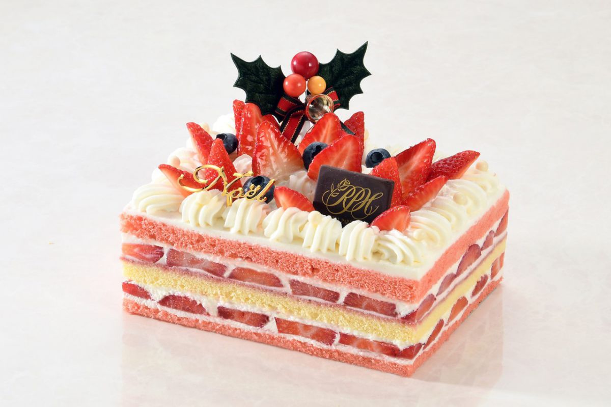 「Christmas Shortcake（クリスマスショートケーキ）」 Lサイズ（縦11.5cm×横16.5cm×高さ10cm）4860円、Sサイズ（縦11cm×横11cm×高さ10cm）3240円