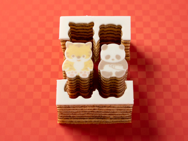 「とらどしパンダバウム」594円　※販売期間：1月上旬頃まで