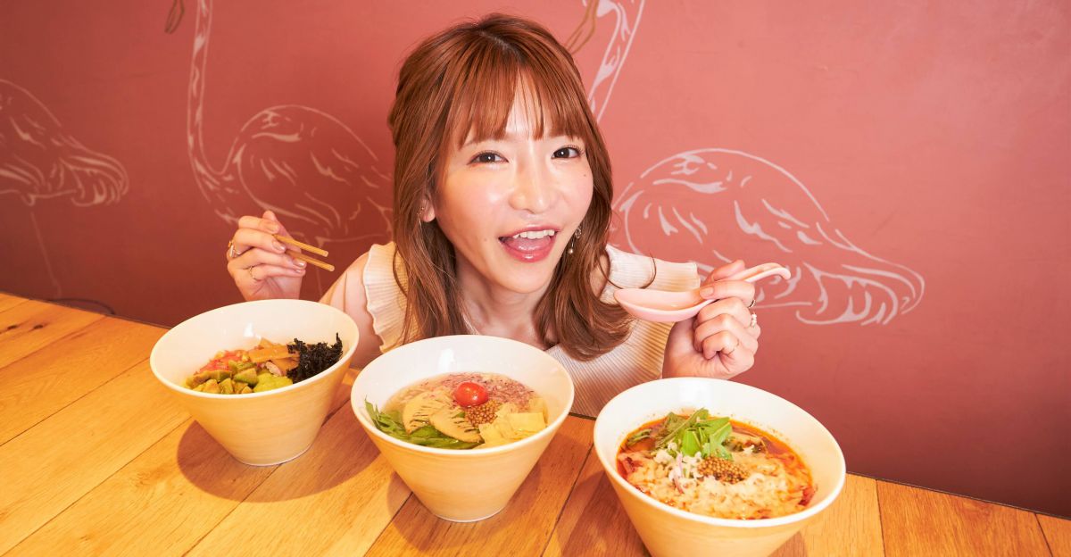 原宿「チプーン」のヴィーガンラーメン【大食いアイドルもえのあずきの絶品グルメ52】