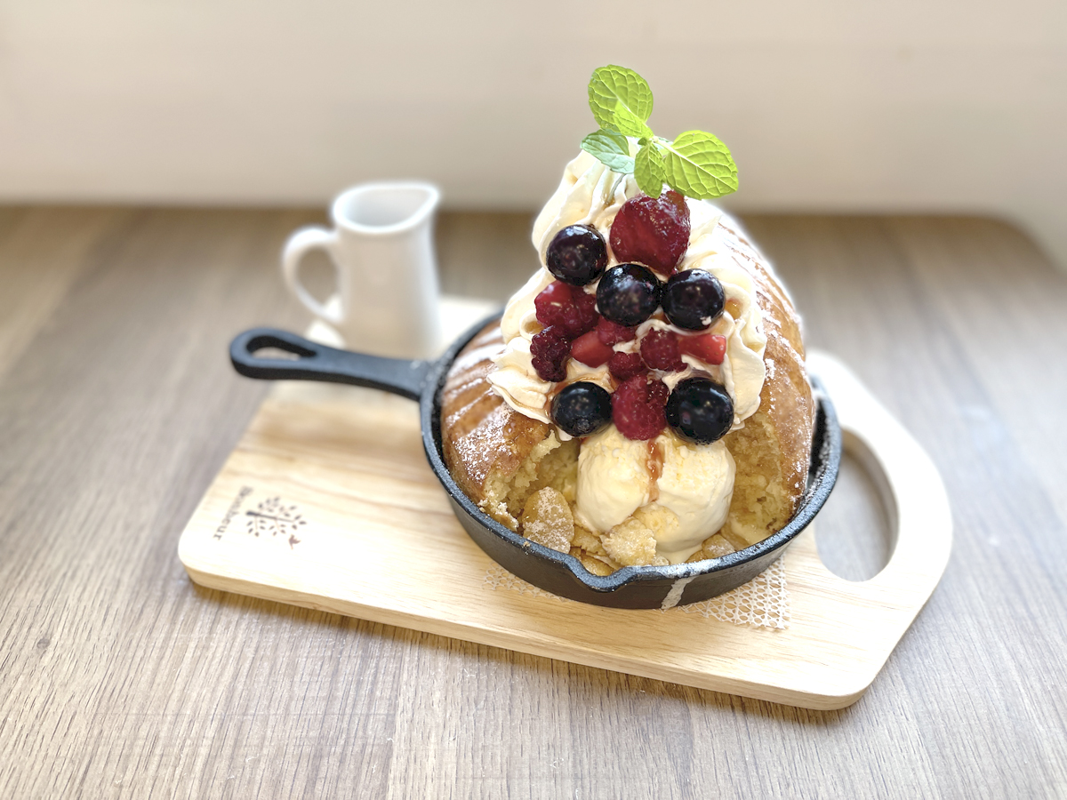 「メープルベリーパンケーキ」780円