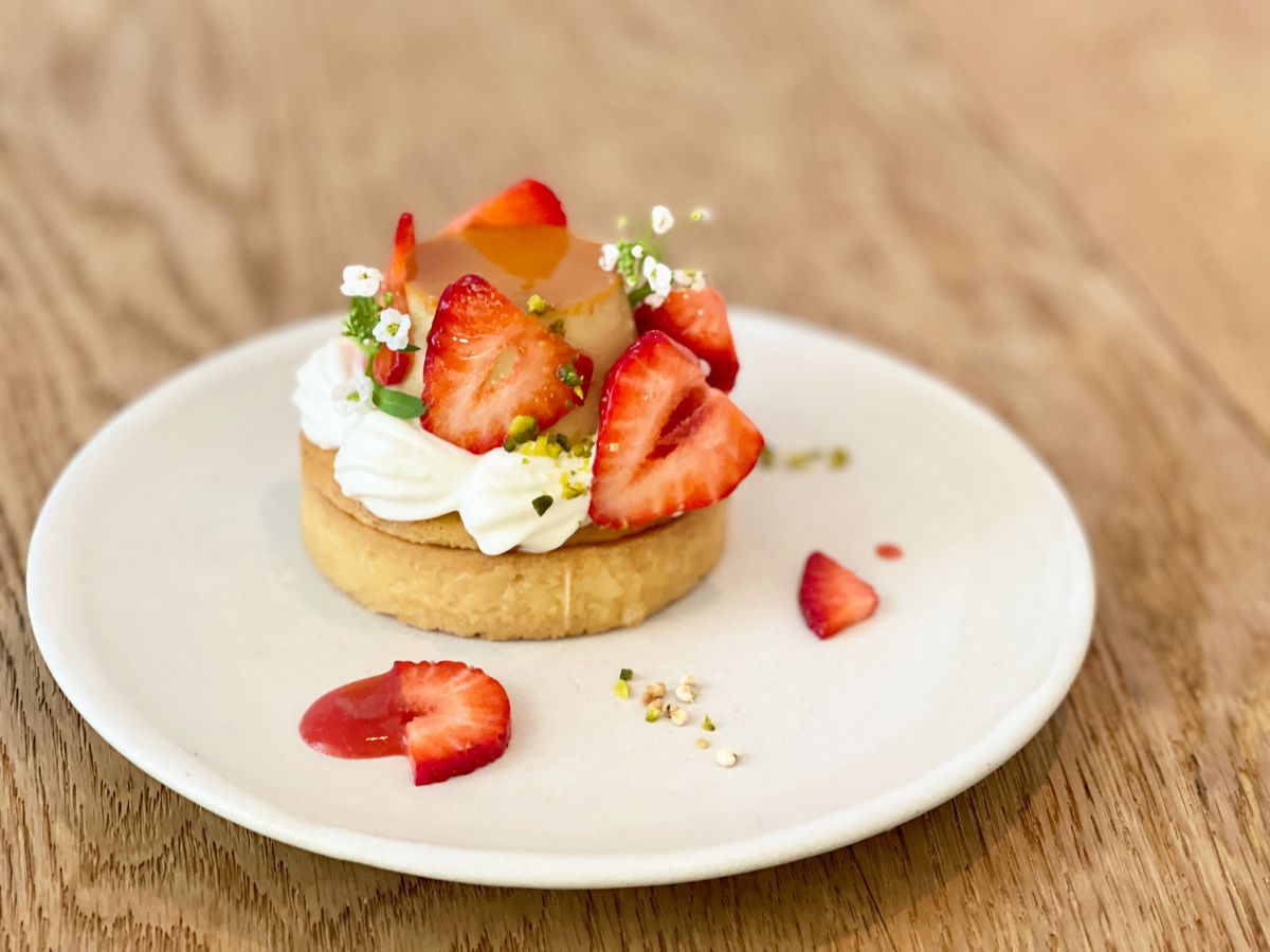 「プリンアラモードタルト」968円