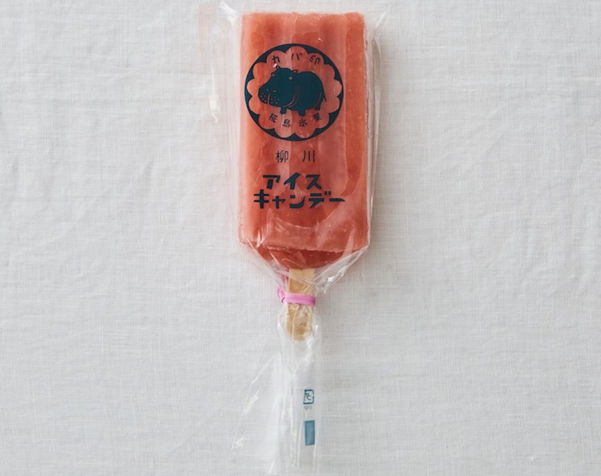 「カバ印アイスキャンデー（あまおう）」130円〜