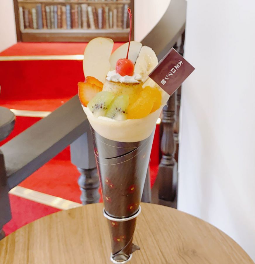 「浅草プリンア・ラ・モードクレープ」950円