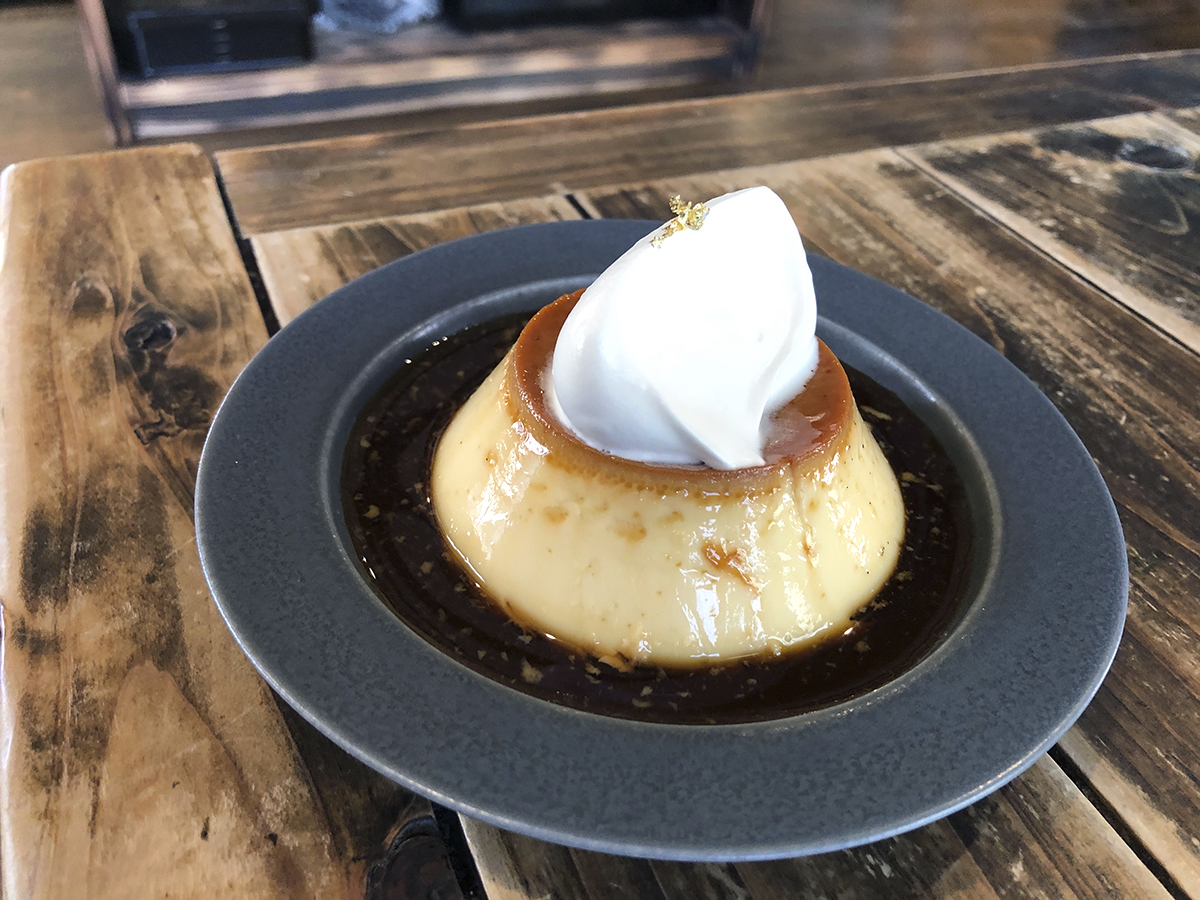 「玉の輿プリン」580円