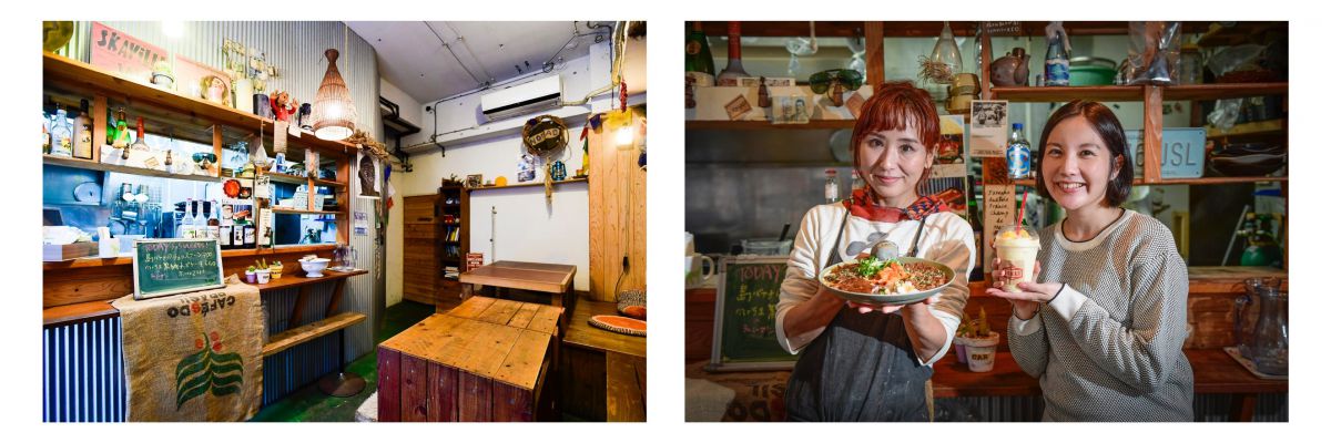 ドリンクはNOMADフラッペ600円など