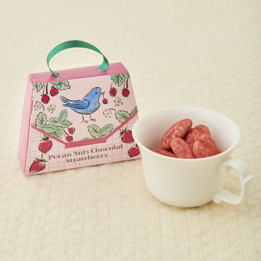 「ピーカンナッツショコラ ストロベリー」40g 580円  